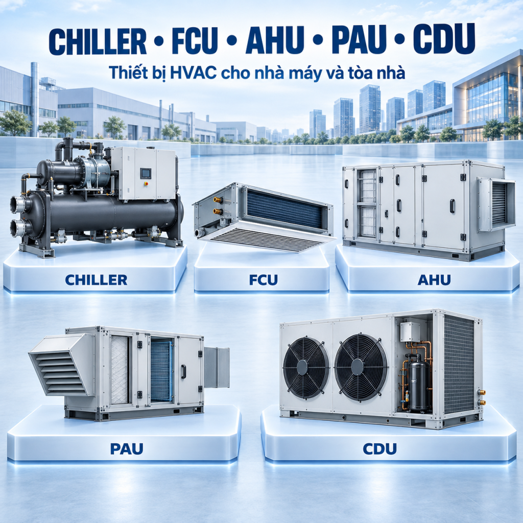 Hệ Thống Máy Lạnh Chiller
