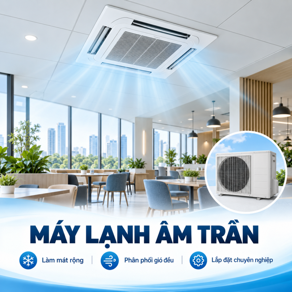 MÁY LẠNH ÂM TRẦN