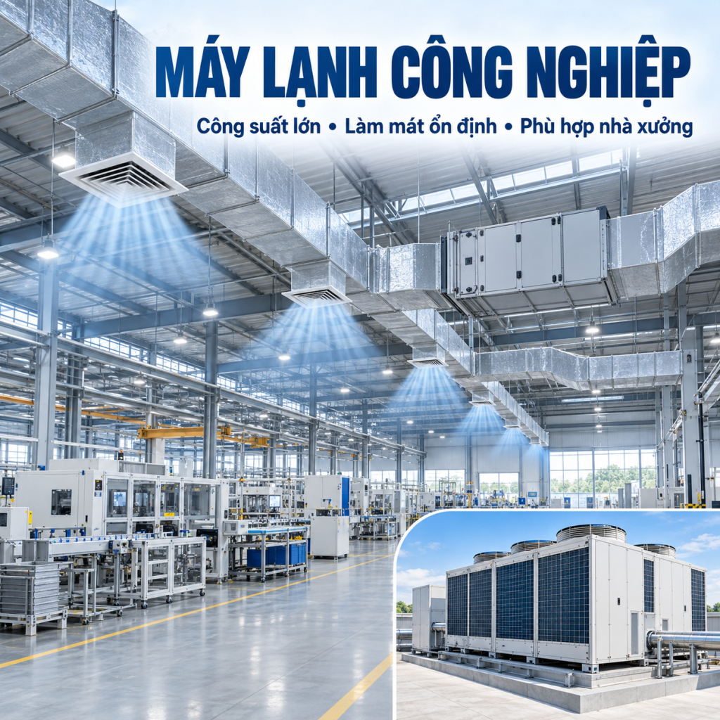Máy Lạnh Công Nghiệp